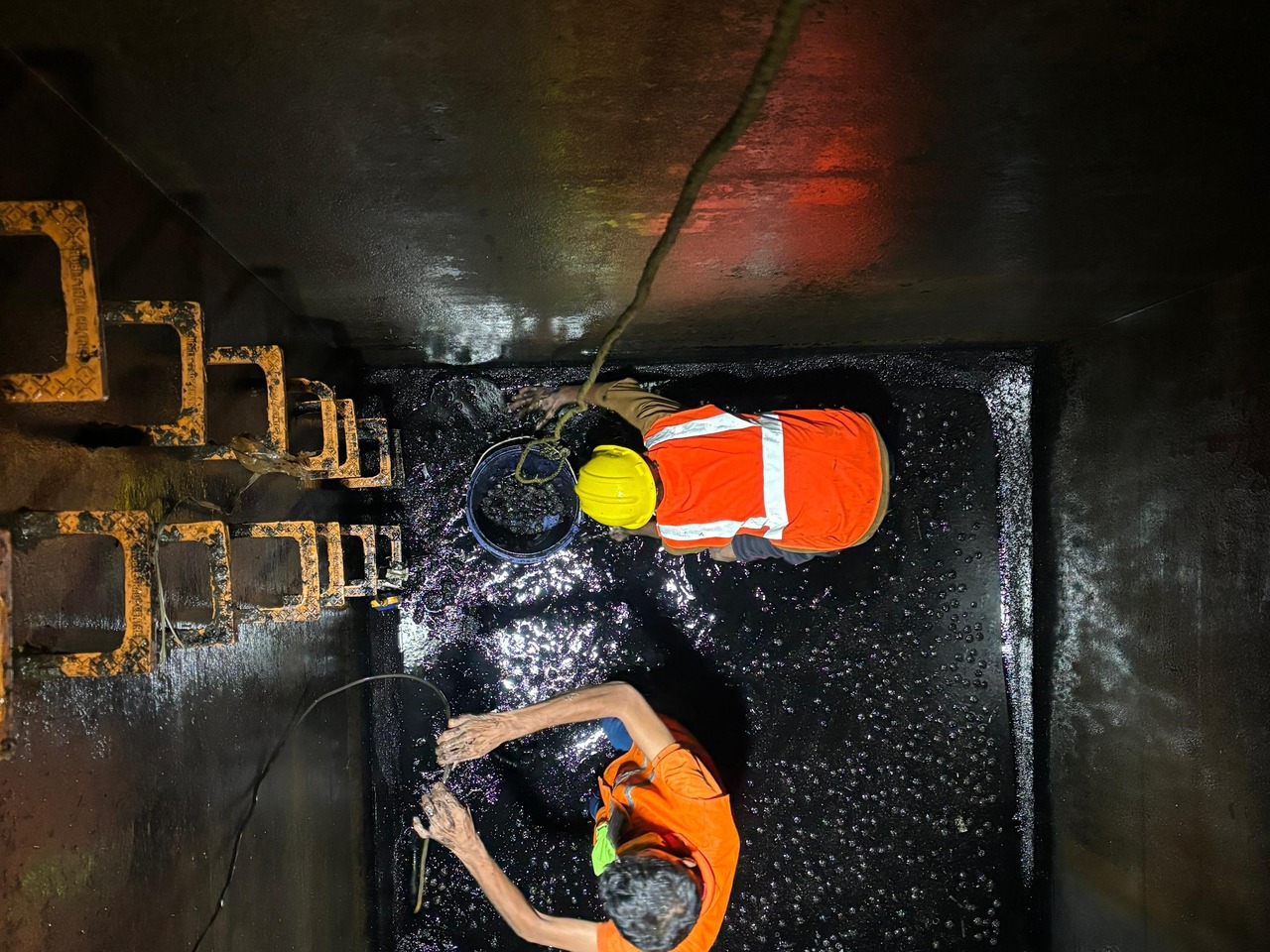 Commercial Kitchen Grease Trap Cleanout